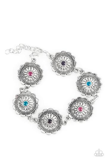 Paparazzi Funky Flower Child - Multi Bracelet