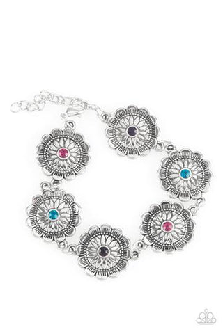 Paparazzi Funky Flower Child - Multi Bracelet