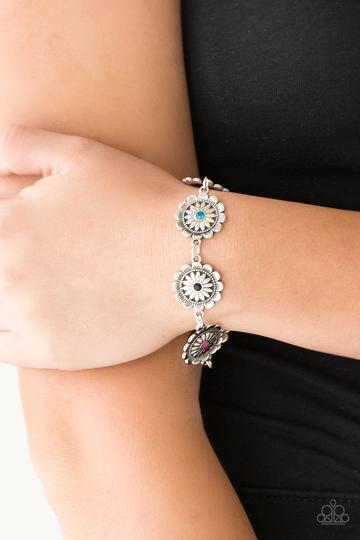 Paparazzi Funky Flower Child - Multi Bracelet