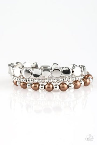 Paparazzi Girly Girl Glamour - Brown