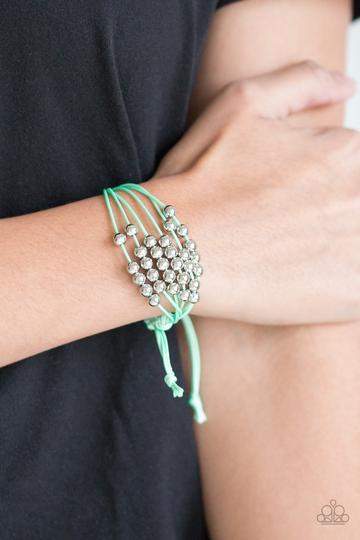 Paparazzi Without Skipping A BEAD - Green