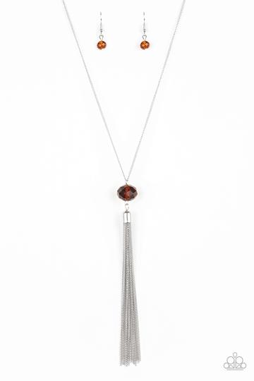 Paparazzi Socialite of the Season - Brown Necklace