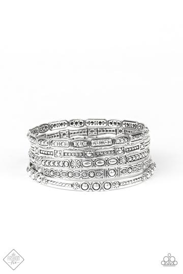 Paparazzi Tribal Tycoon - Silver