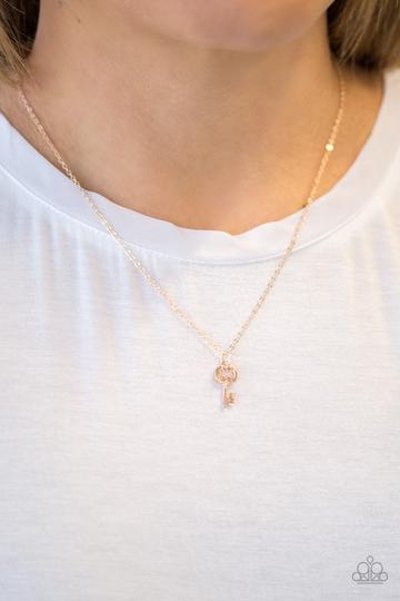 Paparazzi Very Low Key - Rose Gold