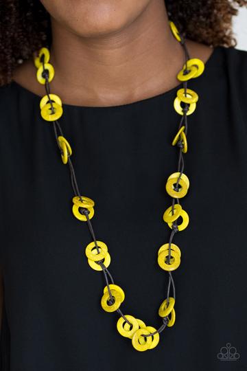 Paparazzi Waikiki Winds - Yellow