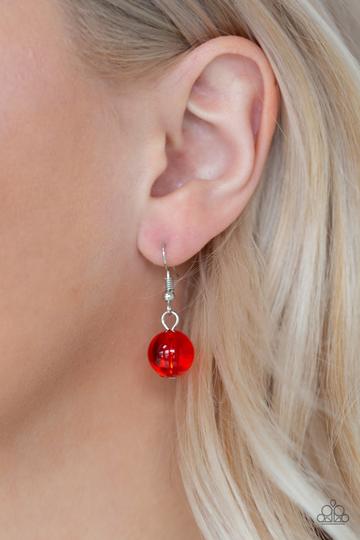 Paparazzi Crystal Charm - Red