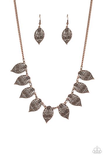 Paparazzi Leafy Lagoon - Copper