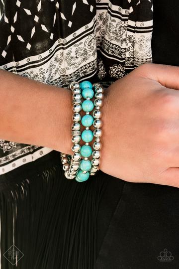 Paparazzi Sandstone Serendipity - Blue