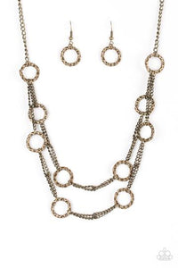 Paparazzi Circus Couture - Brass