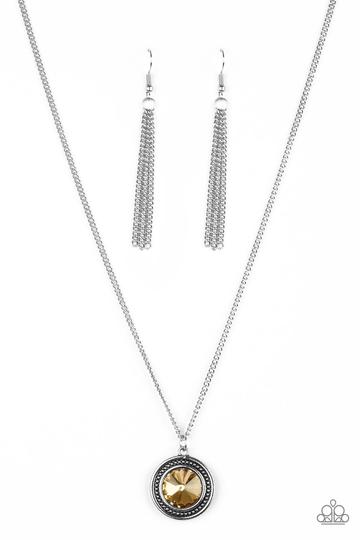 Paparazzi Mega Money - Brown Necklace