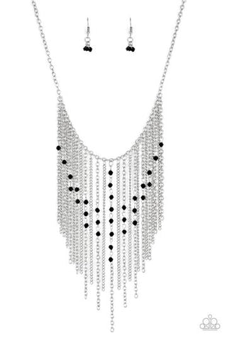Paparazzi First Class Fringe - Black