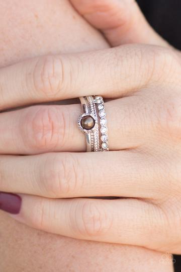 Paparazzi STAR Raving Mad! - Brown Ring