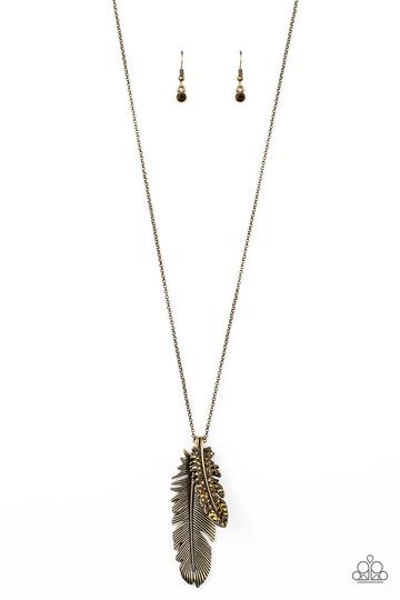 Paparazzi Own Free QUILL - Brass