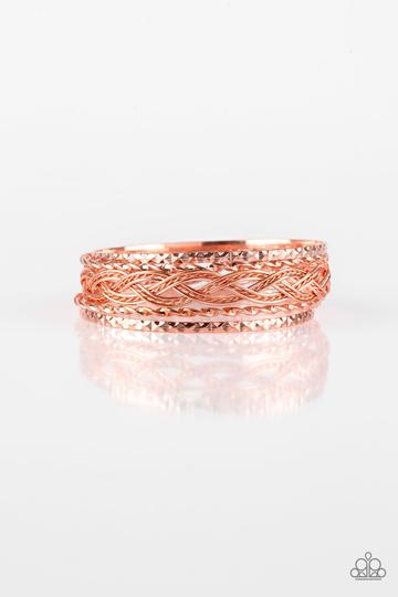 Paparazzi Straight Street - Copper