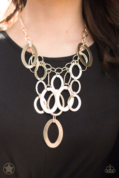 Paparazzi A Golden Spell - Gold Necklace