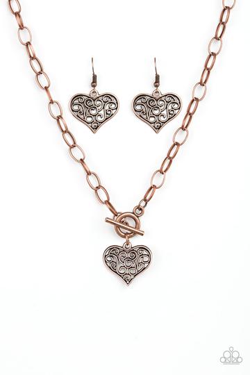 Paparazzi Heart-Touching Harmony - Copper