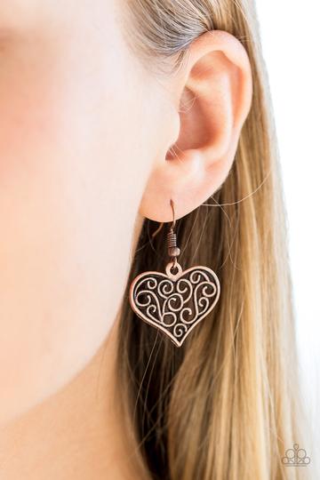 Paparazzi Heart-Touching Harmony - Copper