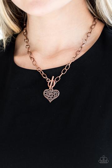 Paparazzi Heart-Touching Harmony - Copper