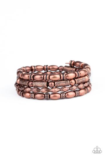 Paparazzi Texture Throwdown - Copper