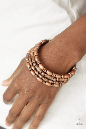Paparazzi Texture Throwdown - Copper