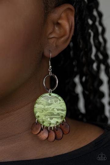 Paparazzi Beach Waves - Green