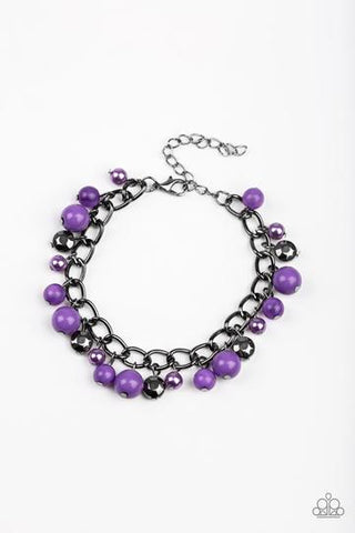 Paparazzi Hold My Drink - Purple Bracelet