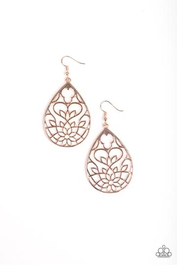 Paparazzi Lovely Lotus - Rose Gold