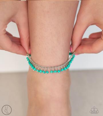 Paparazzi Mermaid Mix - Blue Anklet