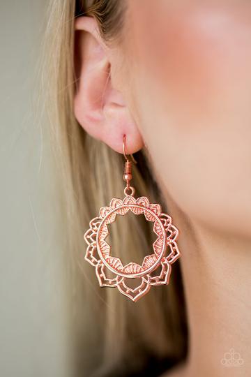 Paparazzi Modest Mandalas - Copper