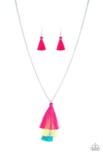 Paparazzi Triple The Tassel - Multi