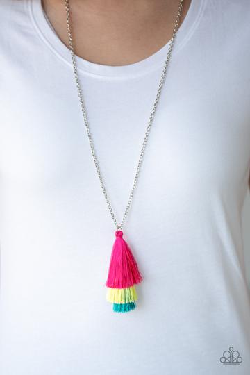 Paparazzi Triple The Tassel - Multi