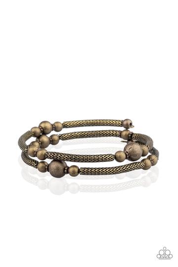 Paparazzi West End Wraparound - Brass
