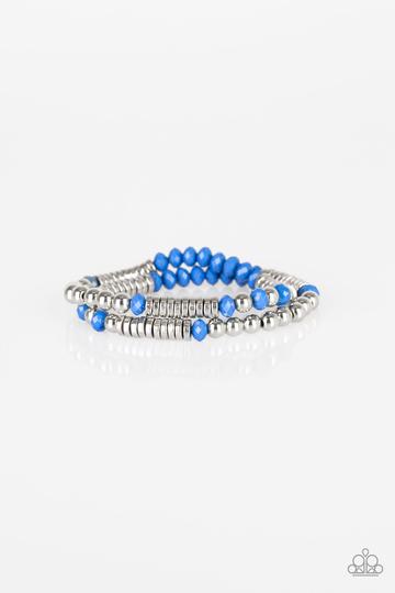Paparazzi Downright Dressy - Blue