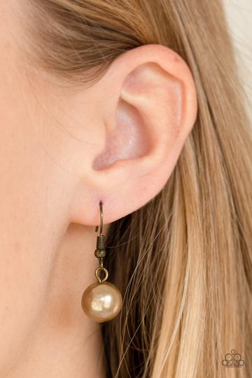 Paparazzi Wedding BELLES - Brass Necklace