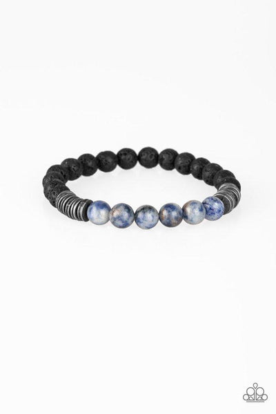 Paparazzi Cool-Headed - Blue Bracelet