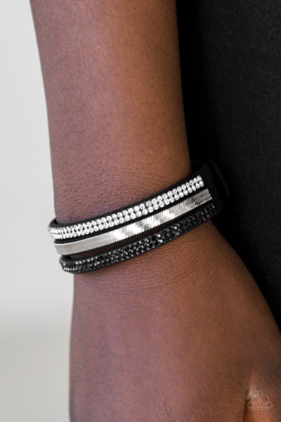 Paparazzi I Mean Business - Black Bracelet
