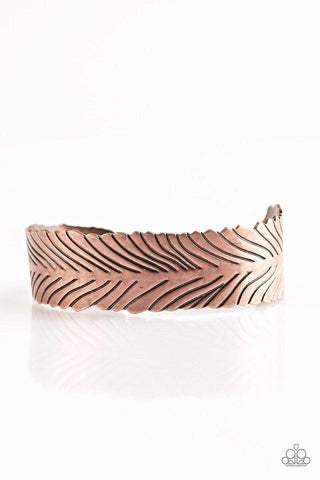 Paparazzi Ruffle Feathers - Copper
