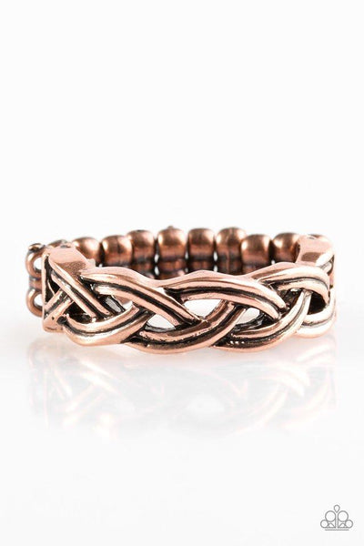 Paparazzi Step Up To The PLAIT - Copper
