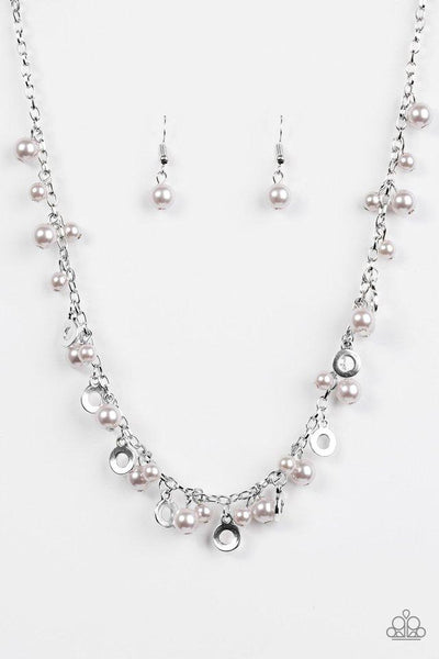 Paparazzi Elegant Ensemble - Silver Necklace