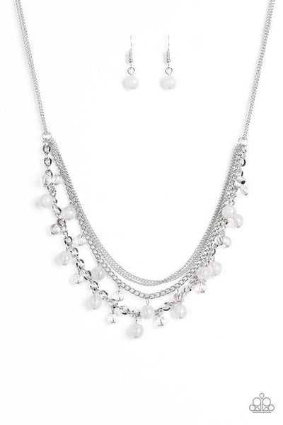 Paparazzi Ocean Odyssey - Silver Necklace