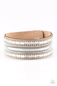 Paparazzi Teasingly Tomboy - Brown Bracelet