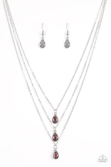 Paparazzi Radiant Rainfall - Red