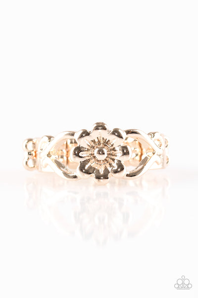 Paparazzi Galapagos Gardens - Rose Gold