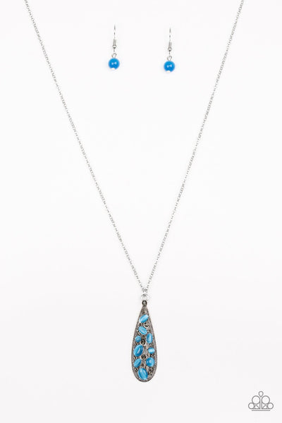 Paparazzi Teardrop Treasure - Blue