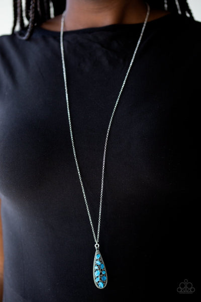 Paparazzi Teardrop Treasure - Blue