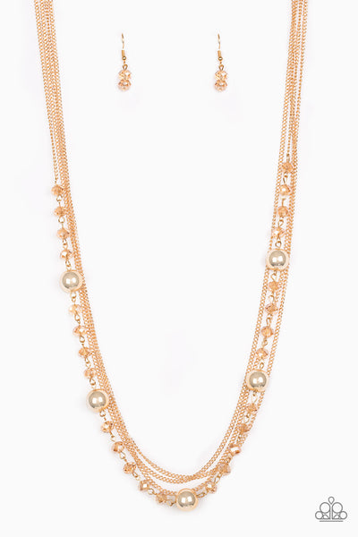 Paparazzi High Standards - Gold Necklace