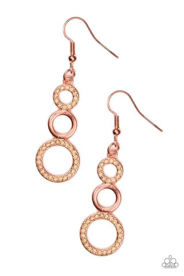 Paparazzi Bubble Bustle - Copper