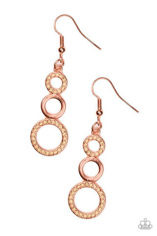 Paparazzi Bubble Bustle - Copper