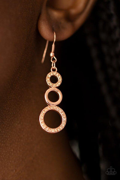 Paparazzi Bubble Bustle - Copper