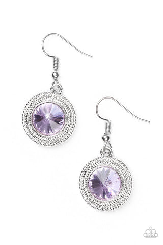 Paparazzi Beginners LUXE - Purple Earrings